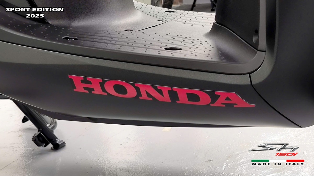 Honda SH150i 2025 Italy Sport Edition Màu Đen, Nhập Chính Hãng, Giá Rẻ tại Hải Phòng