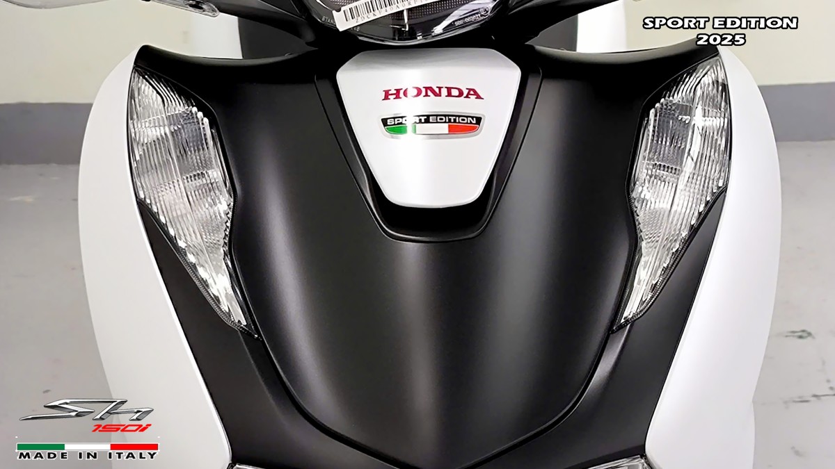Honda SH150i Sport Edition 2025 Trắng, Made In Italy, Nhập Chính Hãng tại Hải Phòng