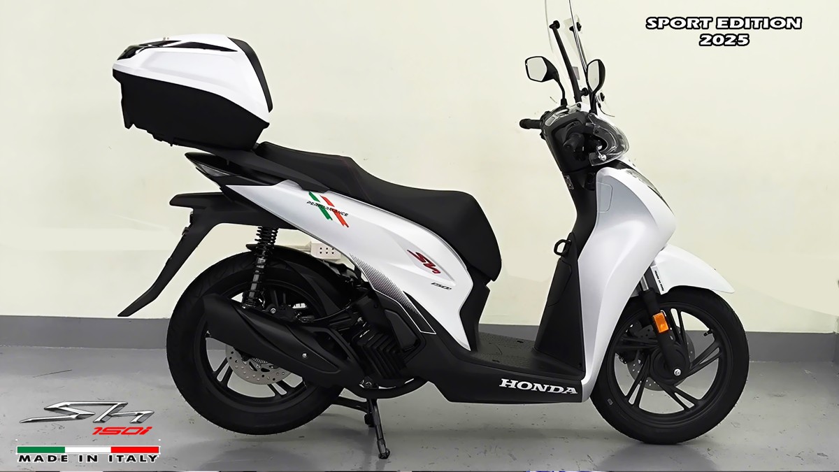 Honda SH150i Sport Edition 2025 Trắng, Made In Italy, Nhập Chính Hãng tại Hải Phòng