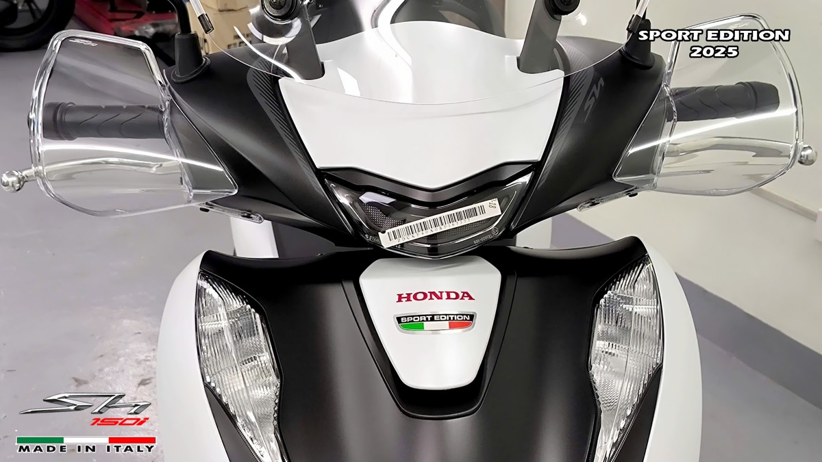 Honda SH150i Sport Edition 2025 Trắng, Made In Italy, Nhập Chính Hãng tại Hải Phòng