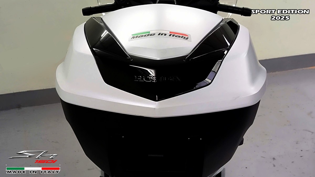 Honda SH150i Sport Edition 2025 Trắng, Made In Italy, Nhập Chính Hãng tại Hải Phòng