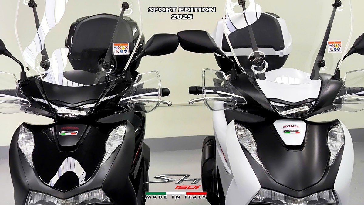 Honda SH150i Sport Edition 2025 Trắng, Made In Italy, Nhập Chính Hãng tại Hải Phòng