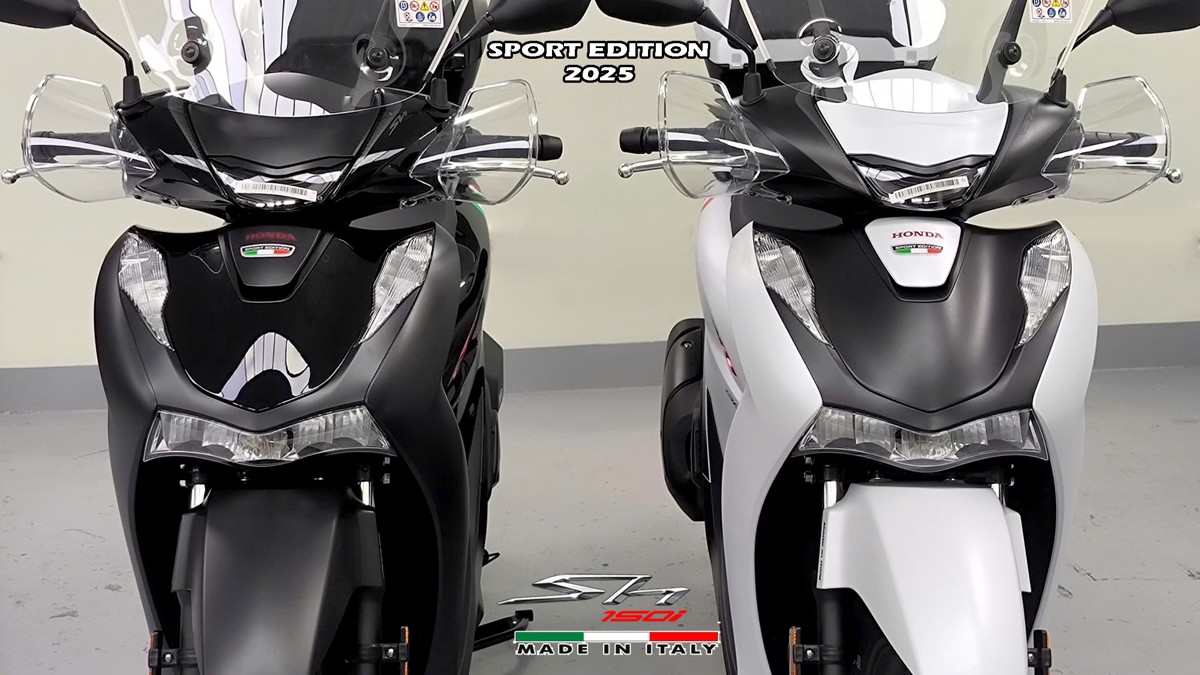 Honda SH150i Sport Edition 2025 Trắng, Made In Italy, Nhập Chính Hãng tại Hải Phòng