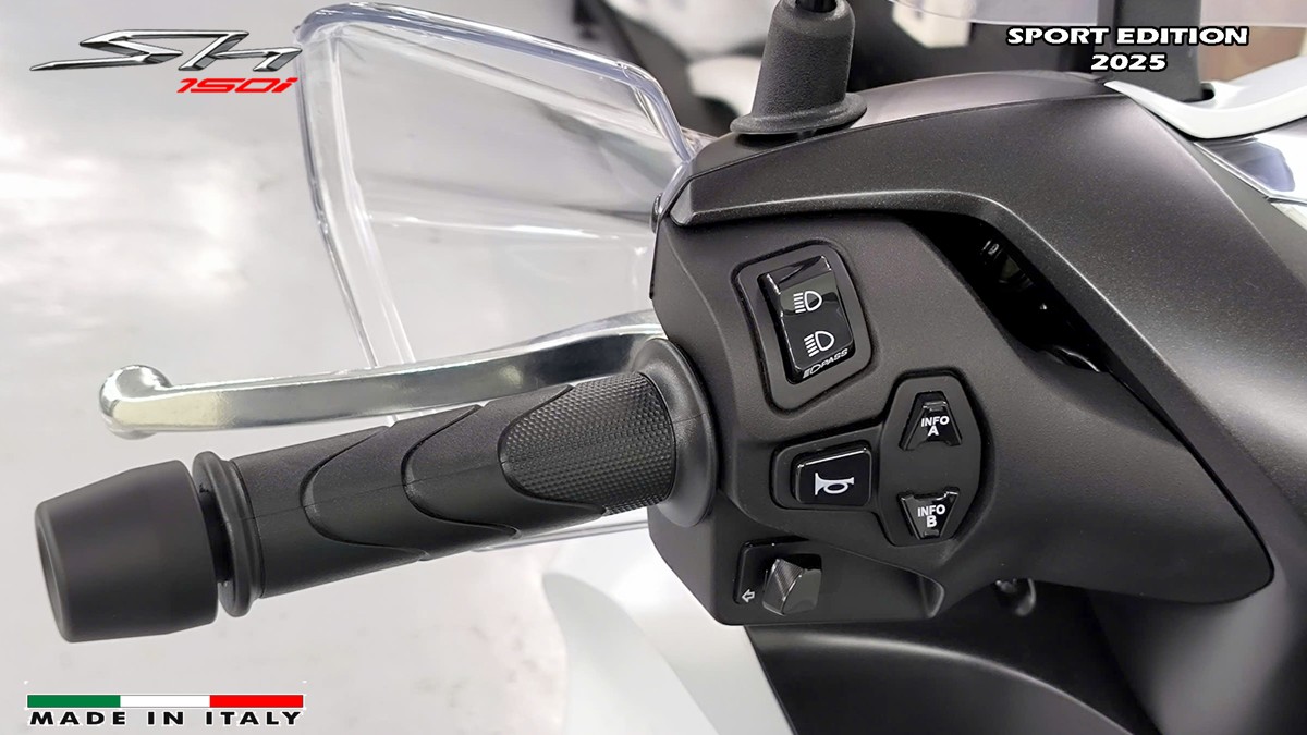 Honda SH150i Sport Edition 2025 Trắng, Made In Italy, Nhập Chính Hãng tại Hải Phòng