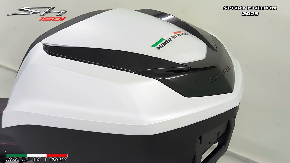 Honda SH150i Sport Edition 2025 Trắng, Made In Italy, Nhập Chính Hãng tại Hải Phòng