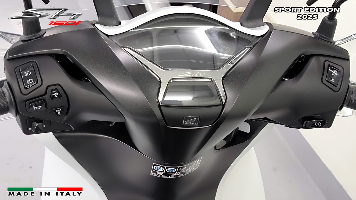 Honda SH150i Sport Edition 2025 Trắng, Made In Italy, Nhập Chính Hãng tại Hải Phòng