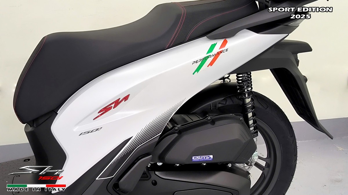 Honda SH150i Sport Edition 2025 Trắng, Made In Italy, Nhập Chính Hãng tại Hải Phòng