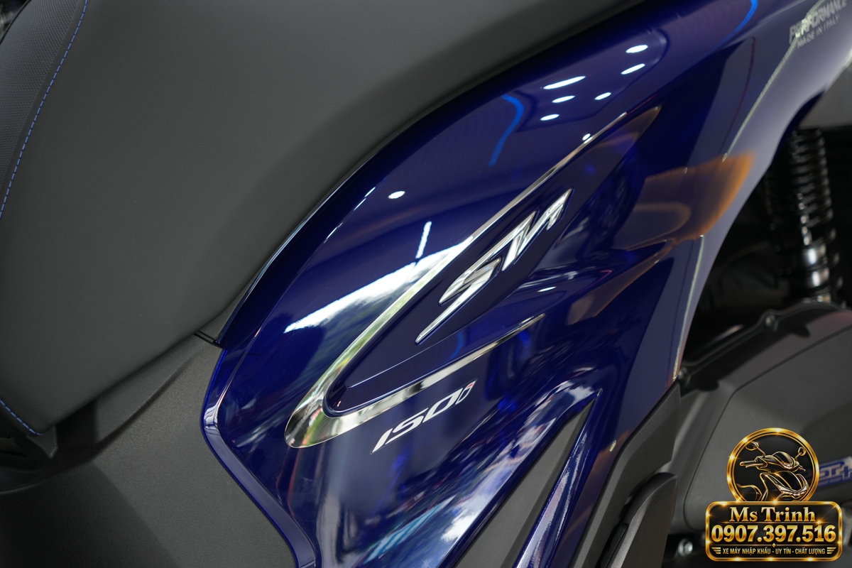 Honda SH150 Vetro Blue 2027 tại Hải Phòng - Xanh Sapphire trong suốt, nhập Ý sang trọng