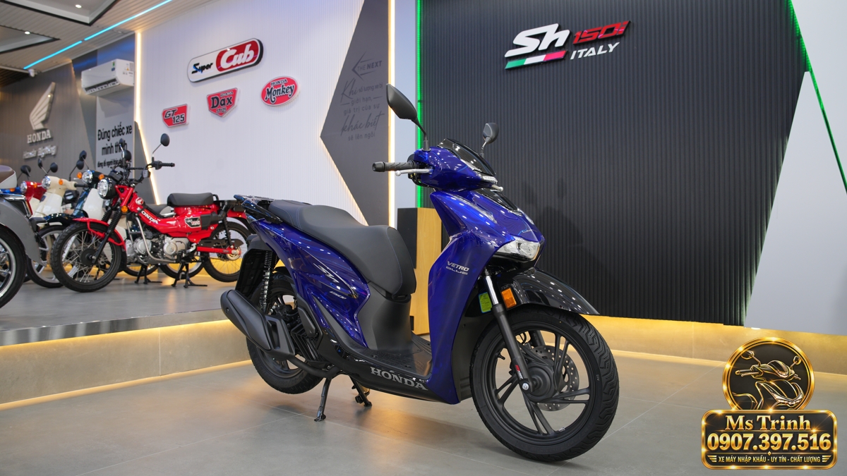 Honda SH150 Vetro Blue 2027 tại Hải Phòng - Xanh Sapphire trong suốt, nhập Ý sang trọng