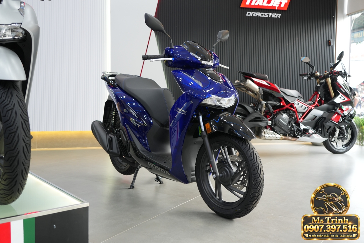 Honda SH150 Vetro Blue 2027 tại Hải Phòng - Xanh Sapphire trong suốt, nhập Ý sang trọng