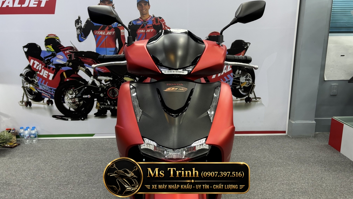 Honda SH150 Ý 2026 màu đỏ Sporty New Concept tại Hải Phòng: Giá trị khác biệt của một chiếc SH nhập khẩu
