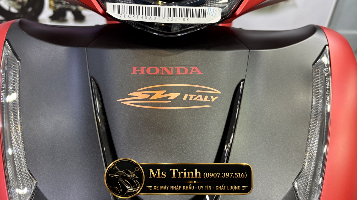 Honda SH150 Ý 2026 màu đỏ Sporty New Concept tại Hải Phòng: Giá trị khác biệt của một chiếc SH nhập khẩu