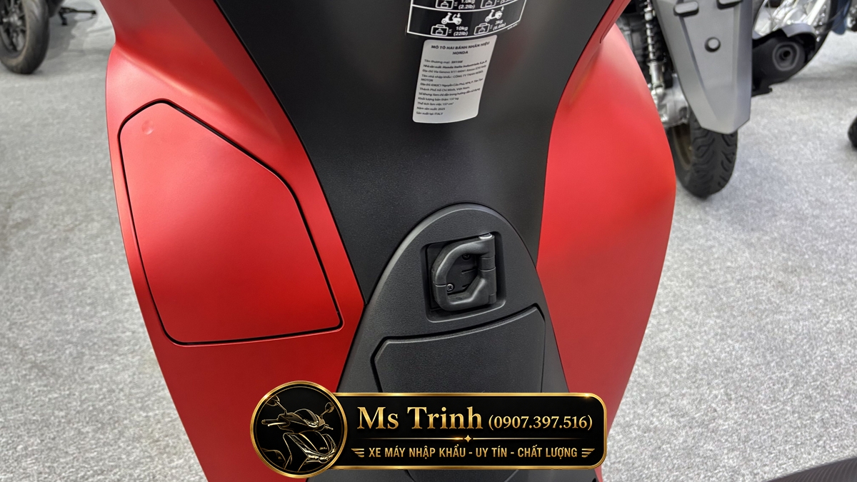 Honda SH150 Ý 2026 màu đỏ Sporty New Concept tại Hải Phòng: Giá trị khác biệt của một chiếc SH nhập khẩu