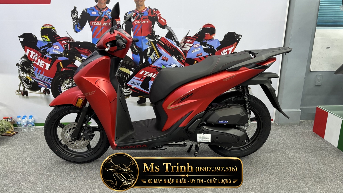 Honda SH150 Ý 2026 màu đỏ Sporty New Concept tại Hải Phòng: Giá trị khác biệt của một chiếc SH nhập khẩu