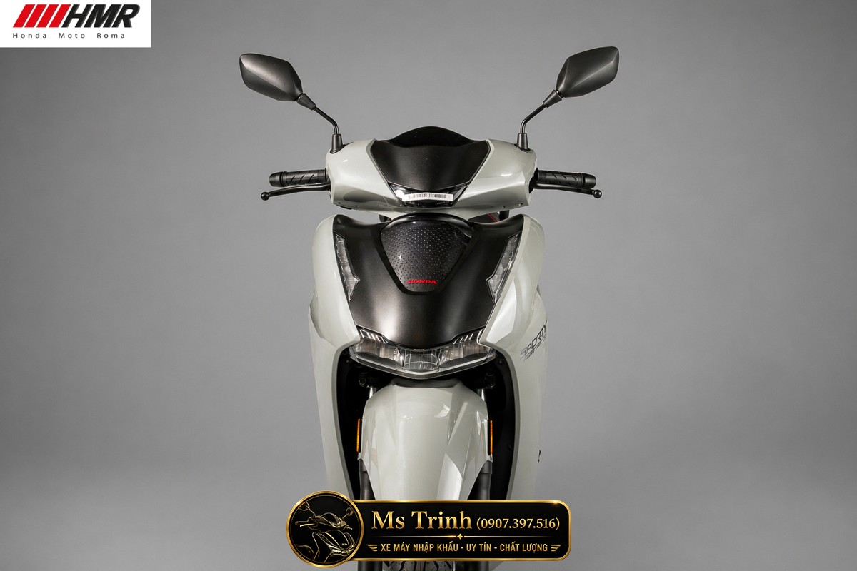 Honda SH350i nhập Ý 2026 tại Hải Phòng - SH350i Sporty Trắng Nhám, Xám Bóng Đẳng Cấp Chuẩn Ý