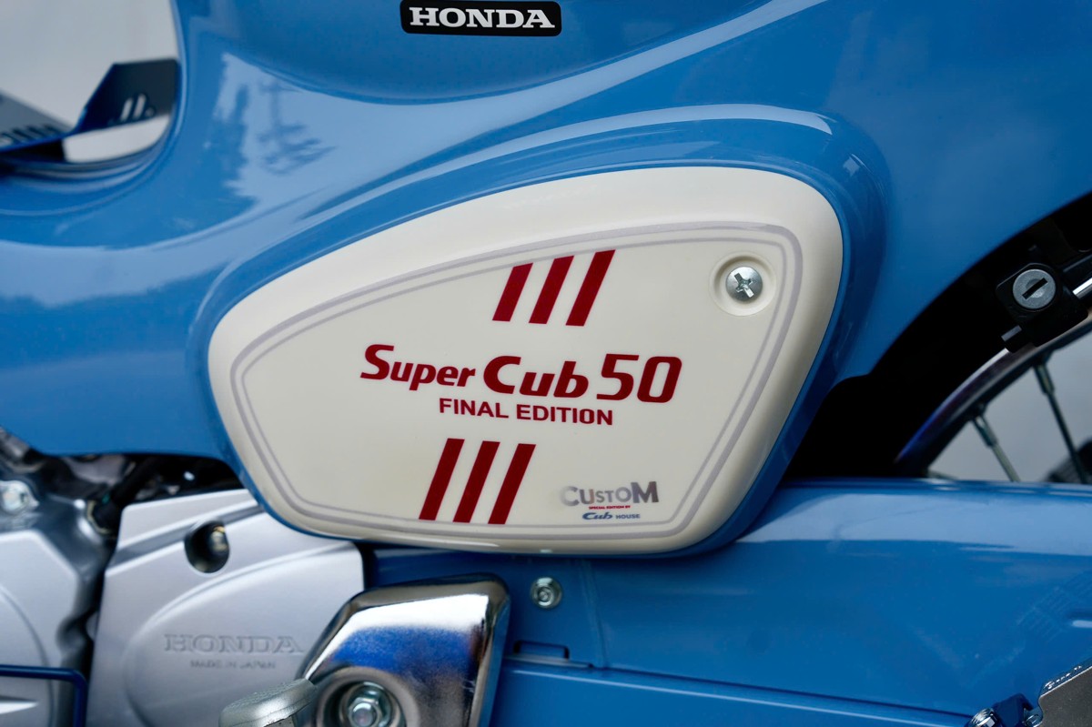 Honda Super Cub 50 Final Edition Custom Japan tại Hải Phòng - Phiên bản sưu tầm hiếm
