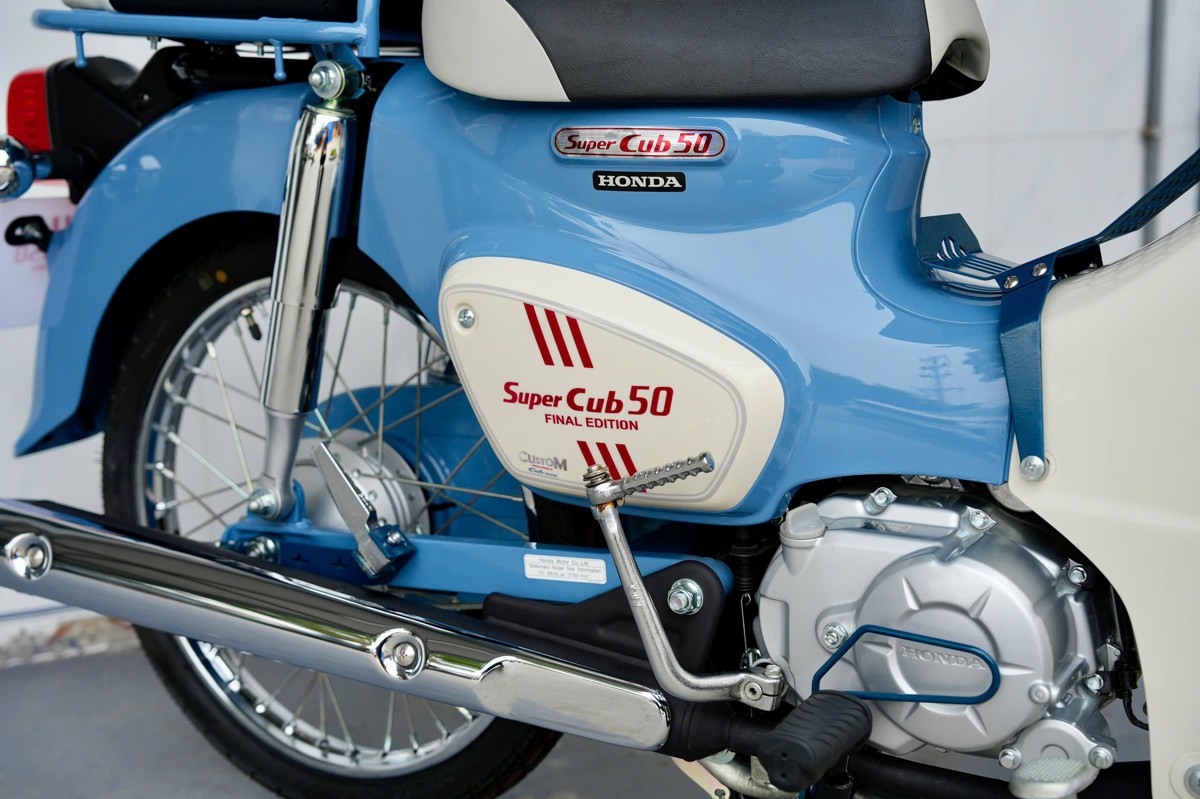 Honda Super Cub 50 Final Edition Custom Japan tại Hải Phòng - Phiên bản sưu tầm hiếm