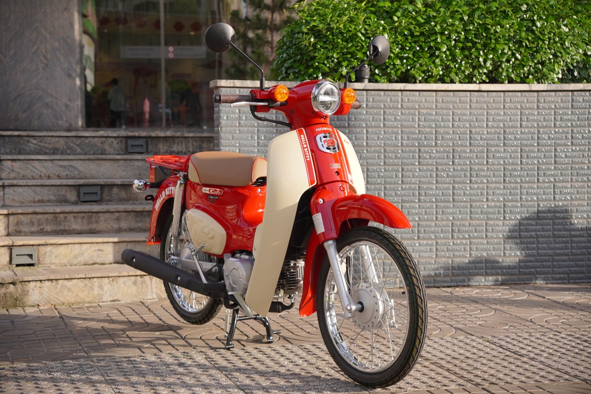 Honda Super Cub 50cc Hello Kitty Edition, Made In Japan, Hàng Hiếm tại Hải Phòng