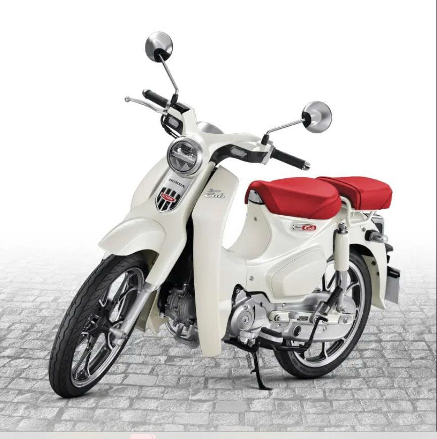Honda Super Cub 125 Custom Edition Thái Lan 2025 màu trắng tại Hải Phòng