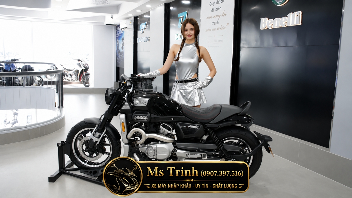 Hyosung GV350X tại Hải Phòng - Cruiser 350cc Phong Cách Mỹ Cơ Bắp, Cá Tính
