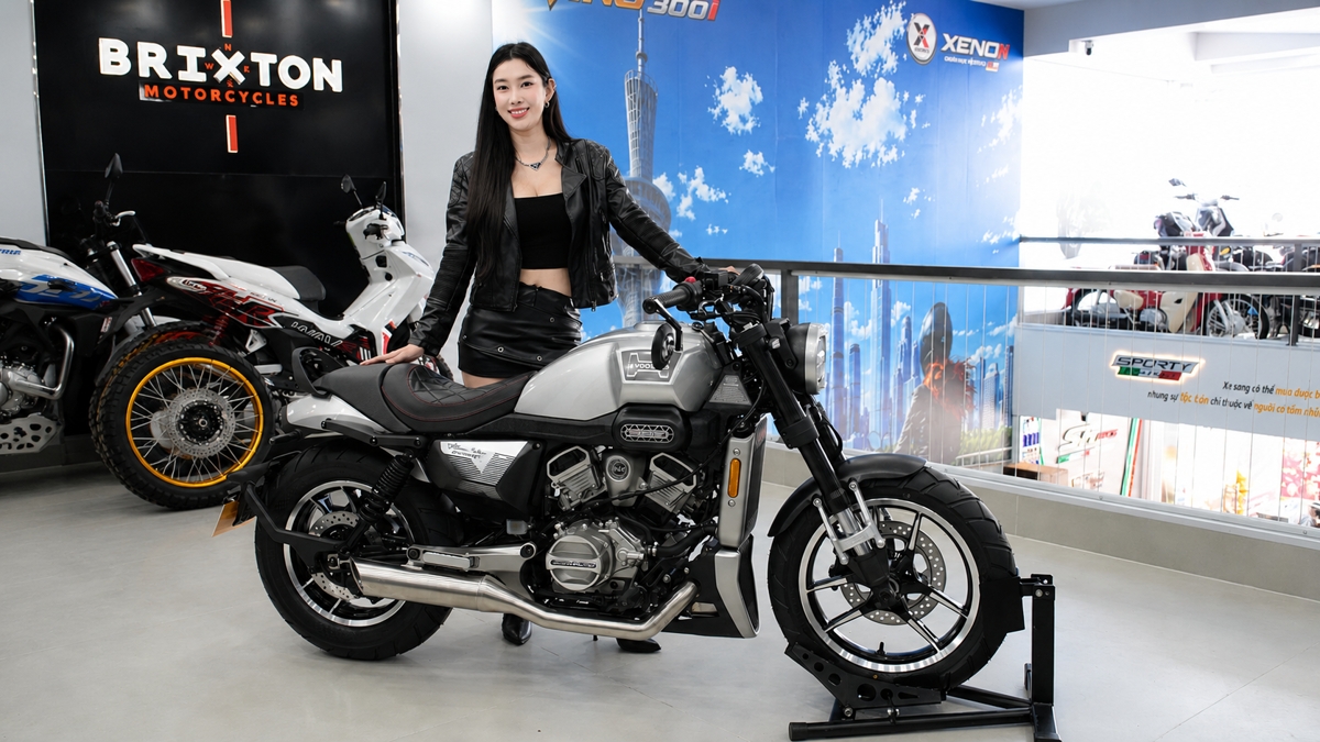 Hyosung GV350X tại Hải Phòng - Cruiser 350cc Phong Cách Mỹ Cơ Bắp, Cá Tính