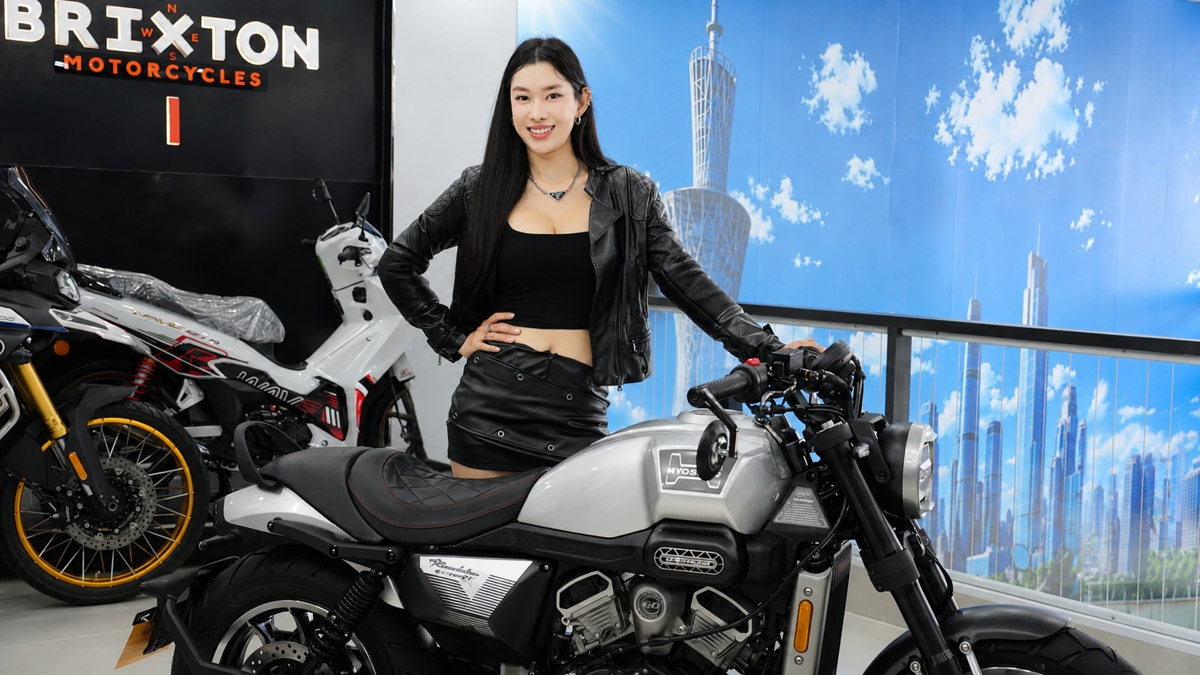 Hyosung GV350X tại Hải Phòng - Cruiser 350cc Phong Cách Mỹ Cơ Bắp, Cá Tính