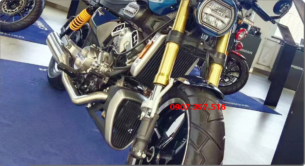 Hyosung GV350X tại Hải Phòng - Cruiser 350cc Phong Cách Mỹ Cơ Bắp, Cá Tính