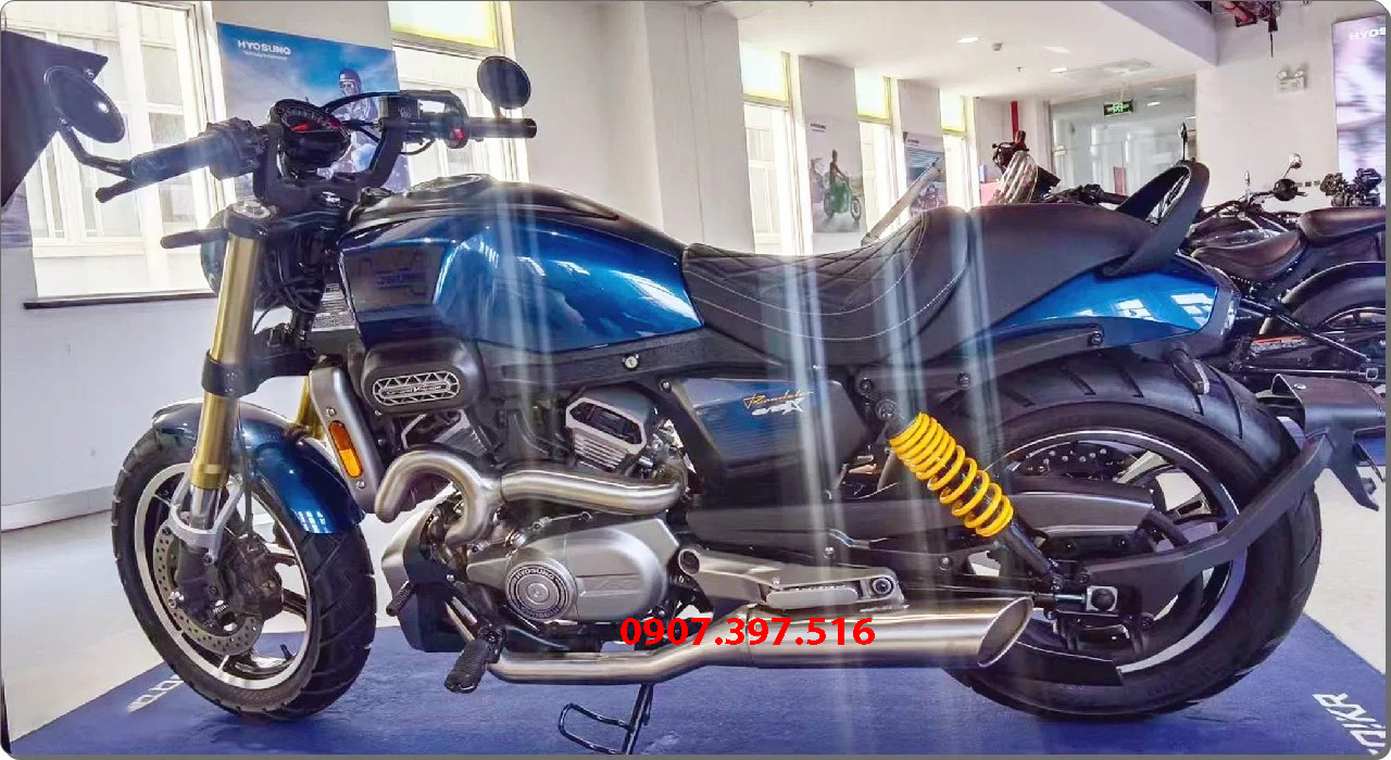 Hyosung GV350X tại Hải Phòng - Cruiser 350cc Phong Cách Mỹ Cơ Bắp, Cá Tính