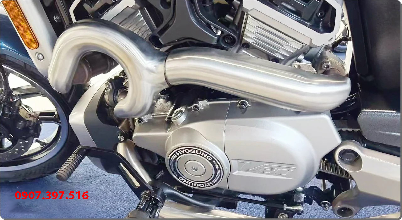 Hyosung GV350X tại Hải Phòng - Cruiser 350cc Phong Cách Mỹ Cơ Bắp, Cá Tính