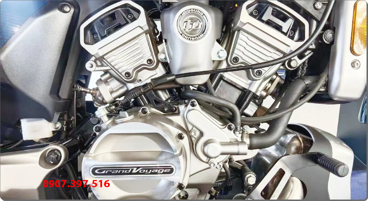Hyosung GV350X tại Hải Phòng - Cruiser 350cc Phong Cách Mỹ Cơ Bắp, Cá Tính