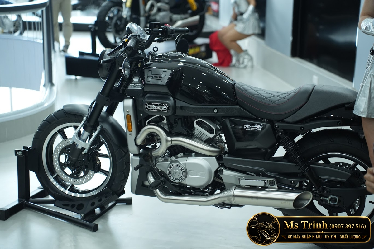 Hyosung GV350X tại Hải Phòng - Cruiser 350cc Phong Cách Mỹ Cơ Bắp, Cá Tính