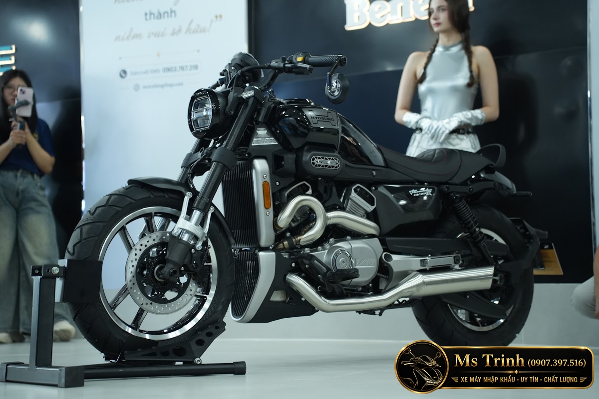 Hyosung GV350X tại Hải Phòng - Cruiser 350cc Phong Cách Mỹ Cơ Bắp, Cá Tính