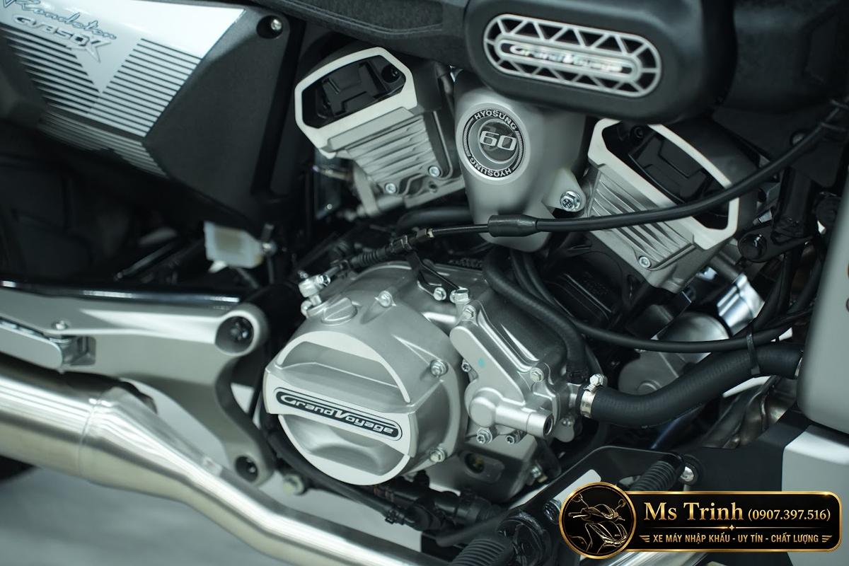 Hyosung GV350X tại Hải Phòng - Cruiser 350cc Phong Cách Mỹ Cơ Bắp, Cá Tính