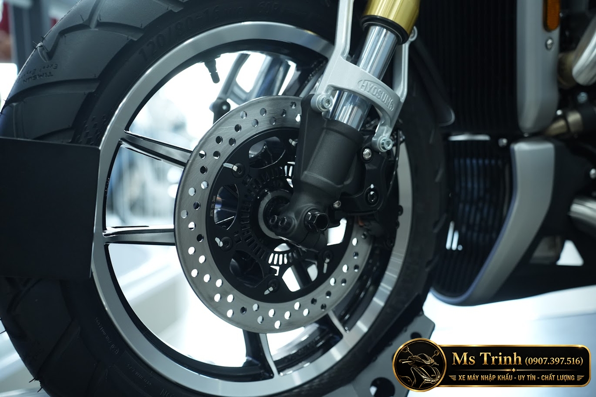 Hyosung GV350X tại Hải Phòng - Cruiser 350cc Phong Cách Mỹ Cơ Bắp, Cá Tính