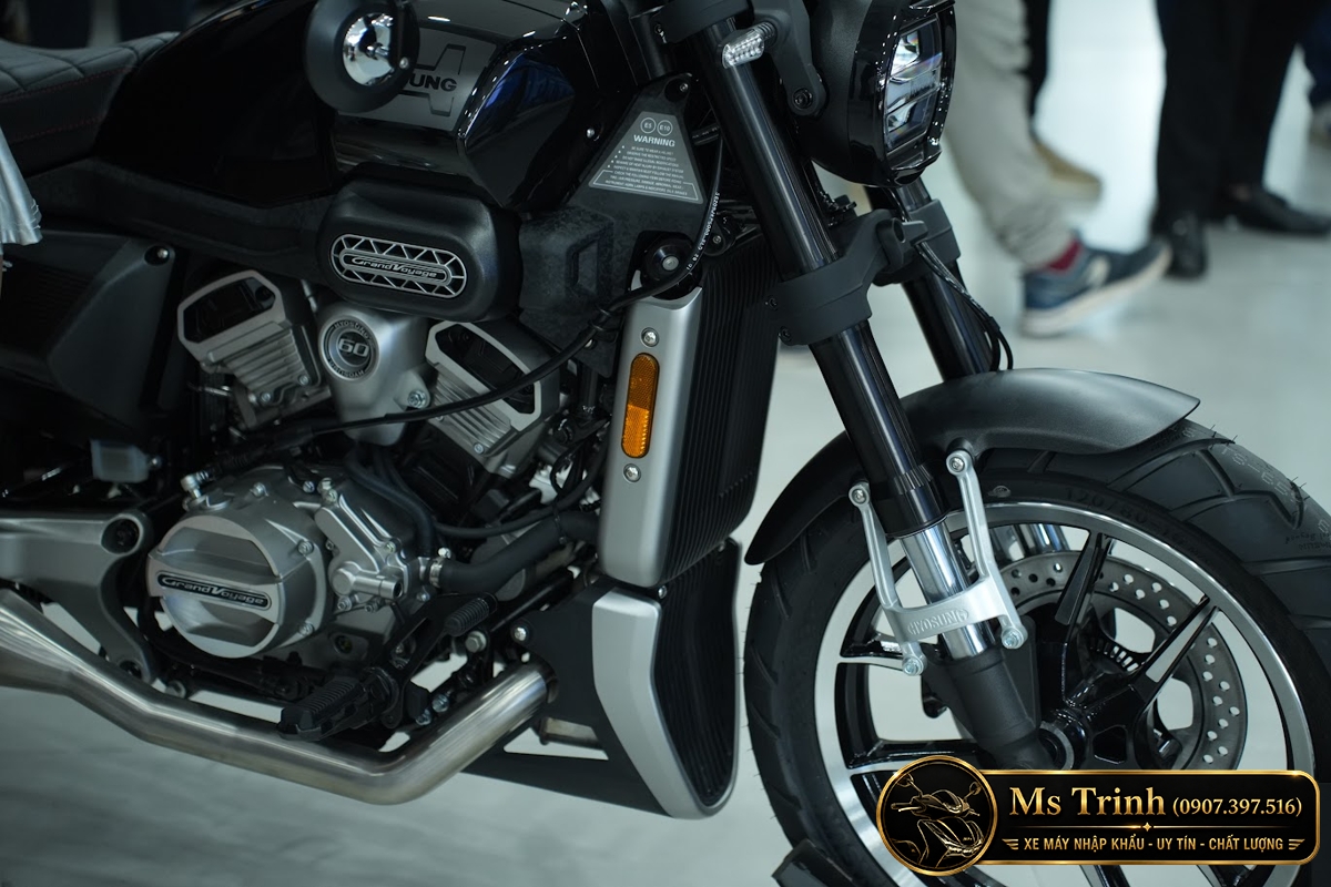 Hyosung GV350X tại Hải Phòng - Cruiser 350cc Phong Cách Mỹ Cơ Bắp, Cá Tính