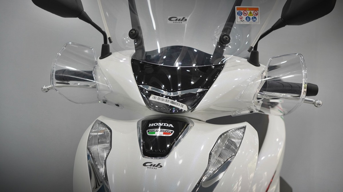 Honda SH150 trắng pha lê nhập Ý 2026 tại Hải Phòng - Sport Edition chính ngạch, chuẩn chất Ý