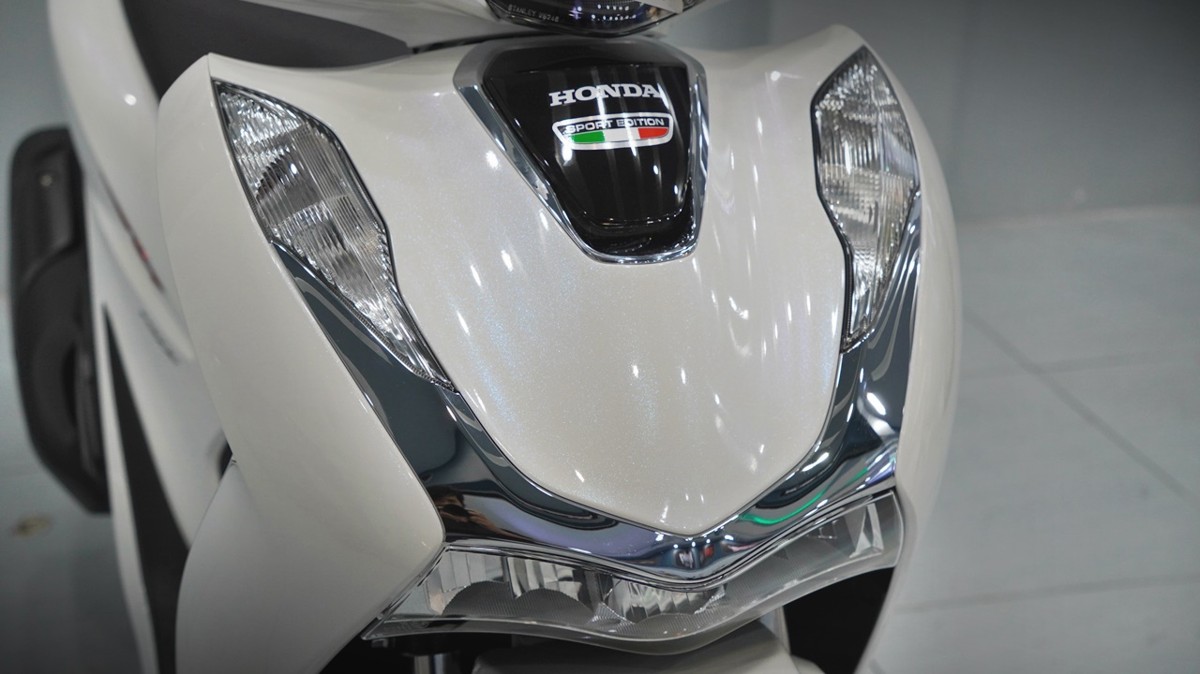 Honda SH150 trắng pha lê nhập Ý 2026 tại Hải Phòng - Sport Edition chính ngạch, chuẩn chất Ý