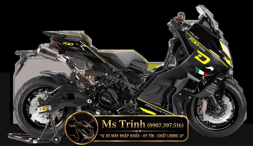 Italjet 700 2026 Tại Hải Phòng - Chiến Binh Chỉ 700 Xe Hyper Scooter Cực Hiếm hồ sơ hải quan, nhập chính ngạch