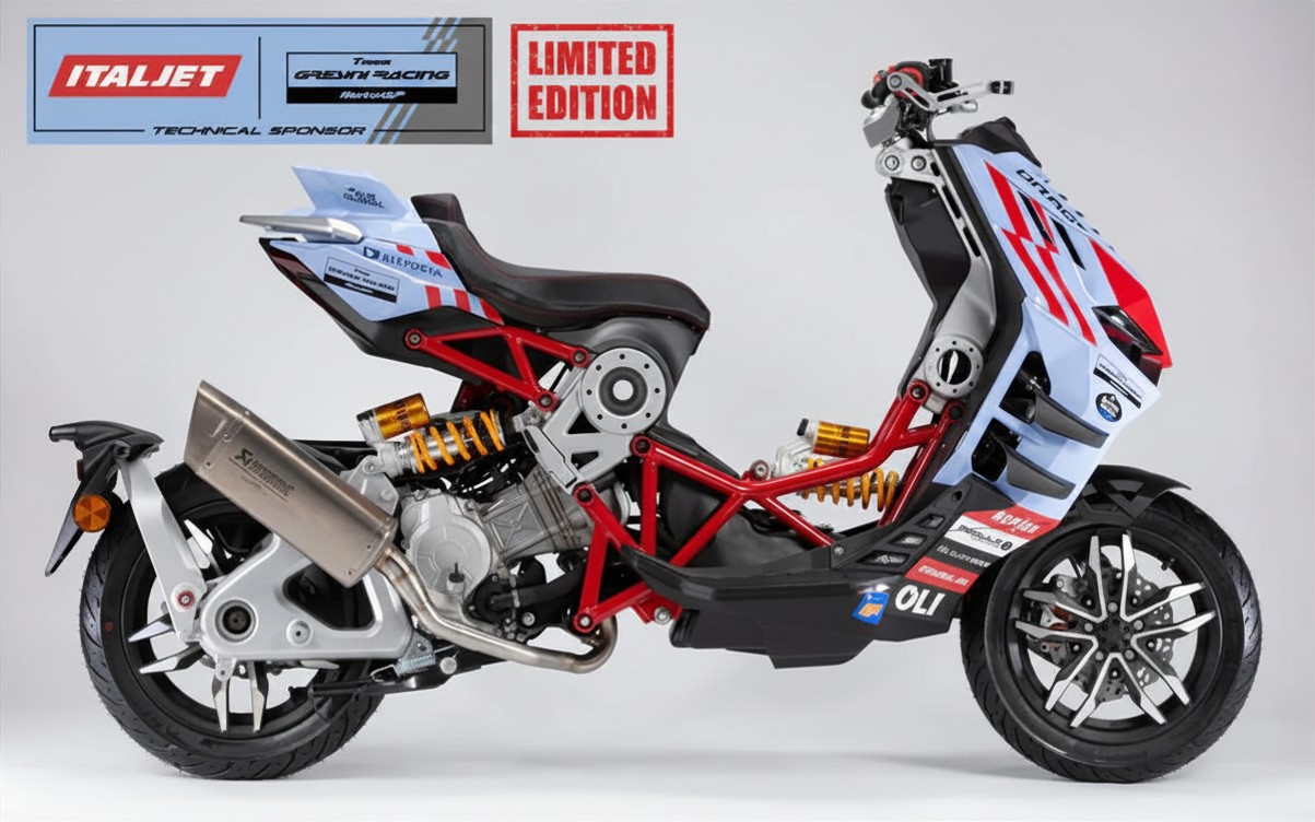 Italjet Dragster 300 Gresini Racing Tại Hải Phòng - Chiếc Scooter Ý Khiến Dân Chơi Xe Phải Ngoái Nhìn