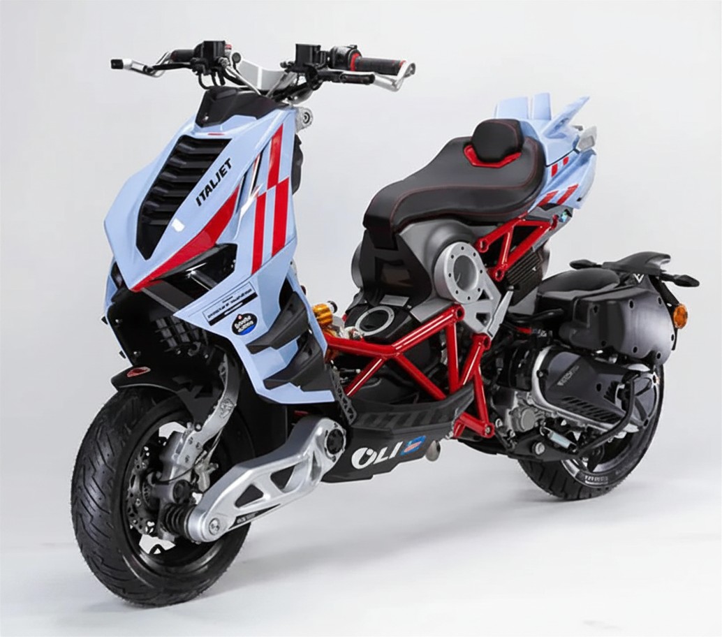 Italjet Dragster 300 Gresini Racing Tại Hải Phòng - Chiếc Scooter Ý Khiến Dân Chơi Xe Phải Ngoái Nhìn