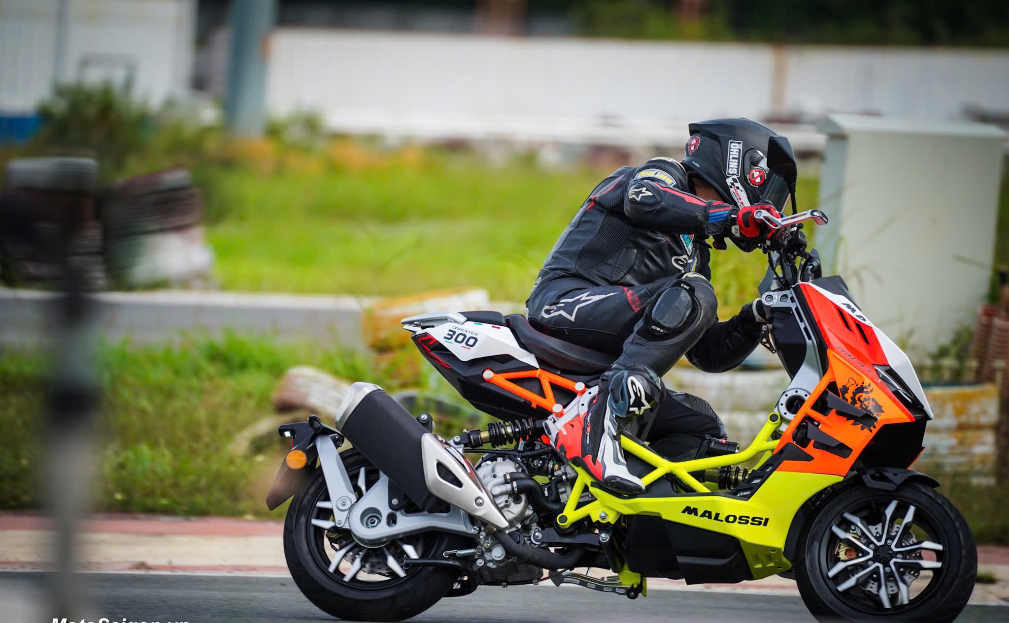Italjet Dragster 300 Malossi, Xe Tay Ga Đua Nội Thành Thương Hiệu Italy tại Hải Phòng