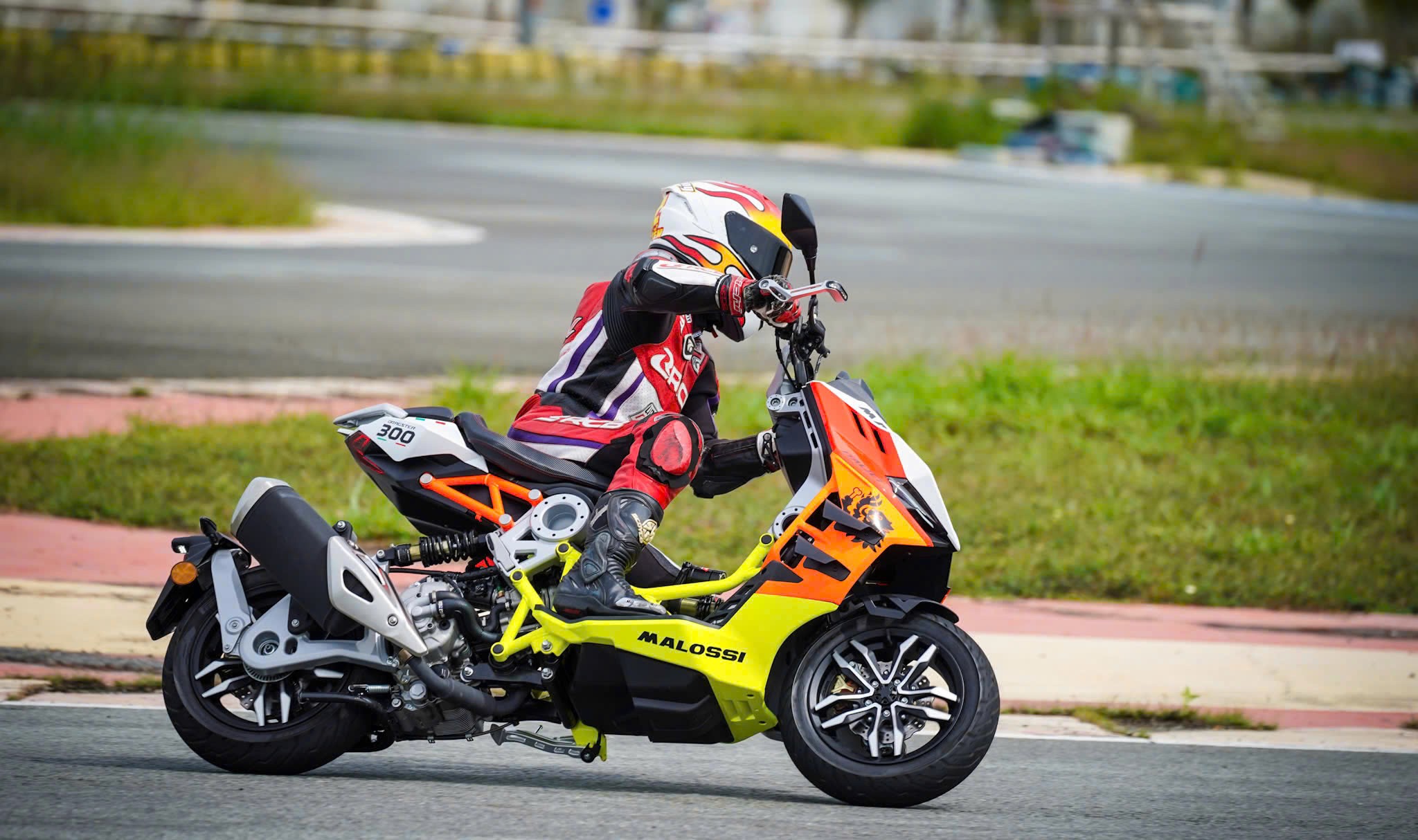 Italjet Dragster 300 Malossi, Xe Tay Ga Đua Nội Thành Thương Hiệu Italy tại Hải Phòng