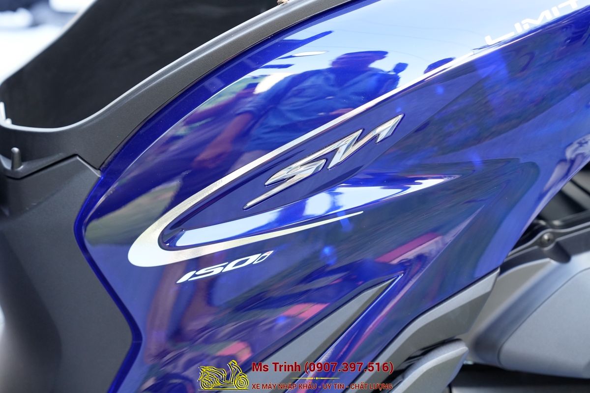 Honda SH150 Vetro Blue 2026 Limited Edition - Siêu phẩm SH Ý dàn áo xanh trong suốt cực hiếm tại Hải Phòng