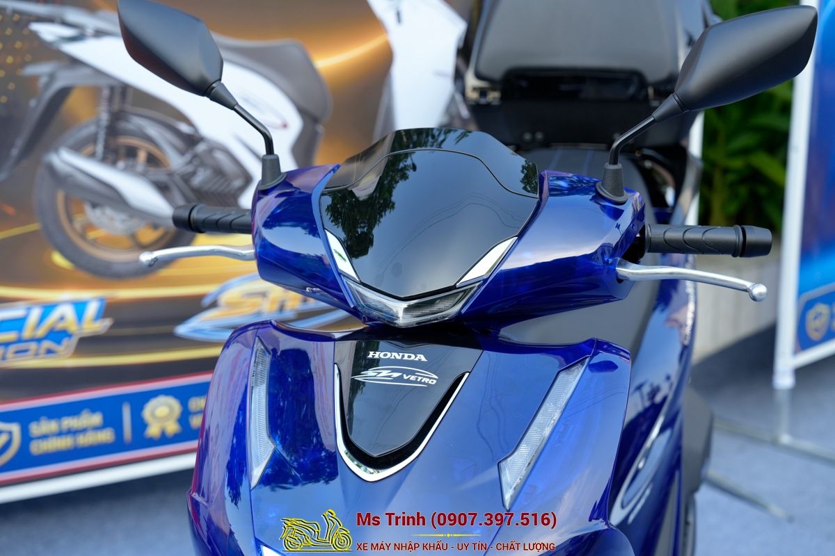 Honda SH150 Vetro Blue 2026 Limited Edition - Siêu phẩm SH Ý dàn áo xanh trong suốt cực hiếm tại Hải Phòng