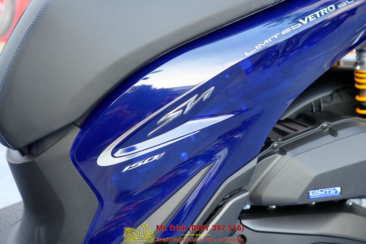 Honda SH150 Vetro Blue 2026 Limited Edition - Siêu phẩm SH Ý dàn áo xanh trong suốt cực hiếm tại Hải Phòng
