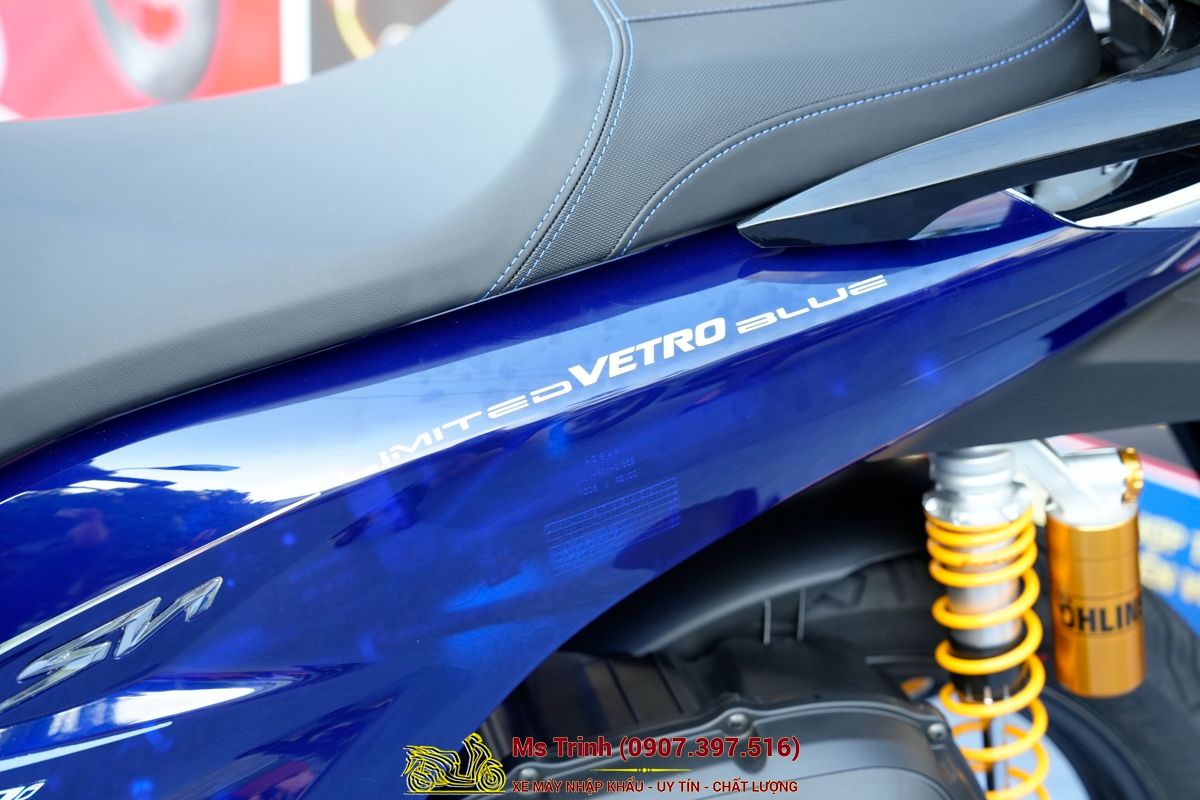 Honda SH150 Vetro Blue 2026 Limited Edition - Siêu phẩm SH Ý dàn áo xanh trong suốt cực hiếm tại Hải Phòng