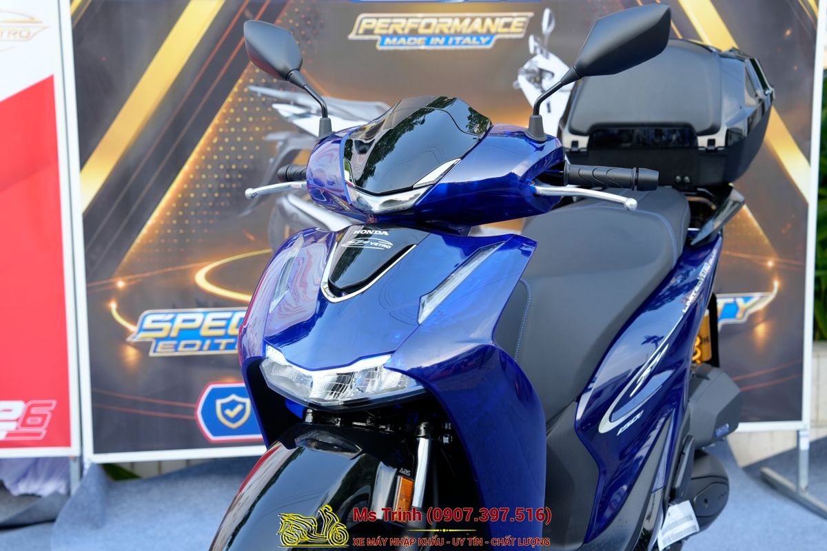 Honda SH150 Vetro Blue 2026 Limited Edition - Siêu phẩm SH Ý dàn áo xanh trong suốt cực hiếm tại Hải Phòng