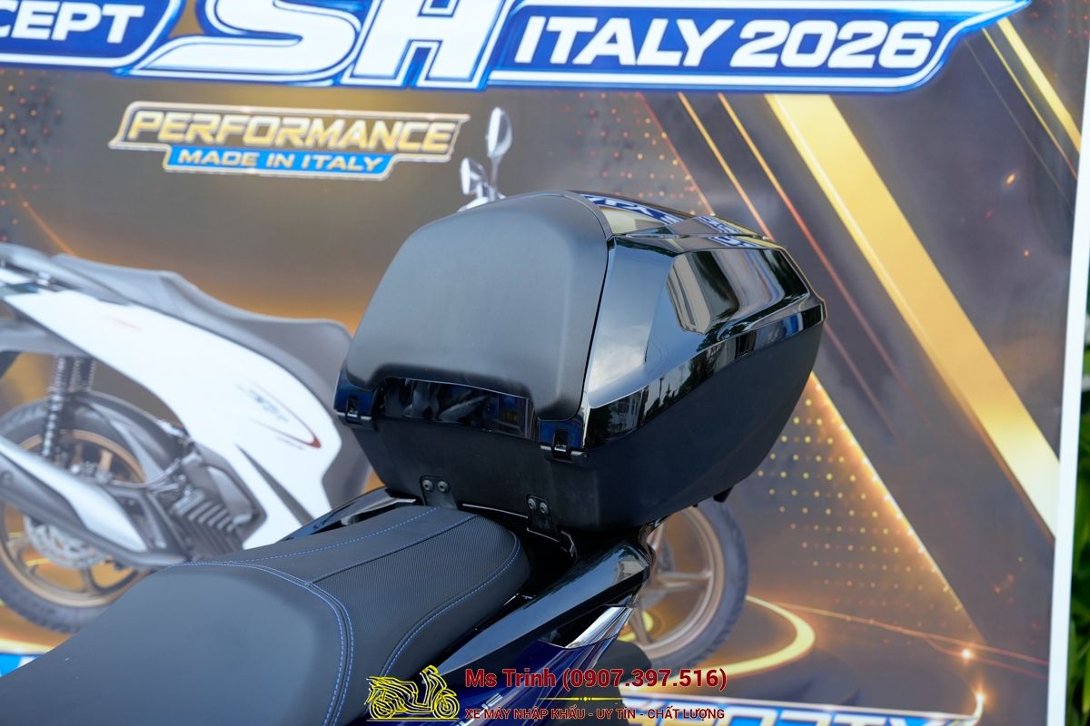 Honda SH150 Vetro Blue 2026 Limited Edition - Siêu phẩm SH Ý dàn áo xanh trong suốt cực hiếm tại Hải Phòng