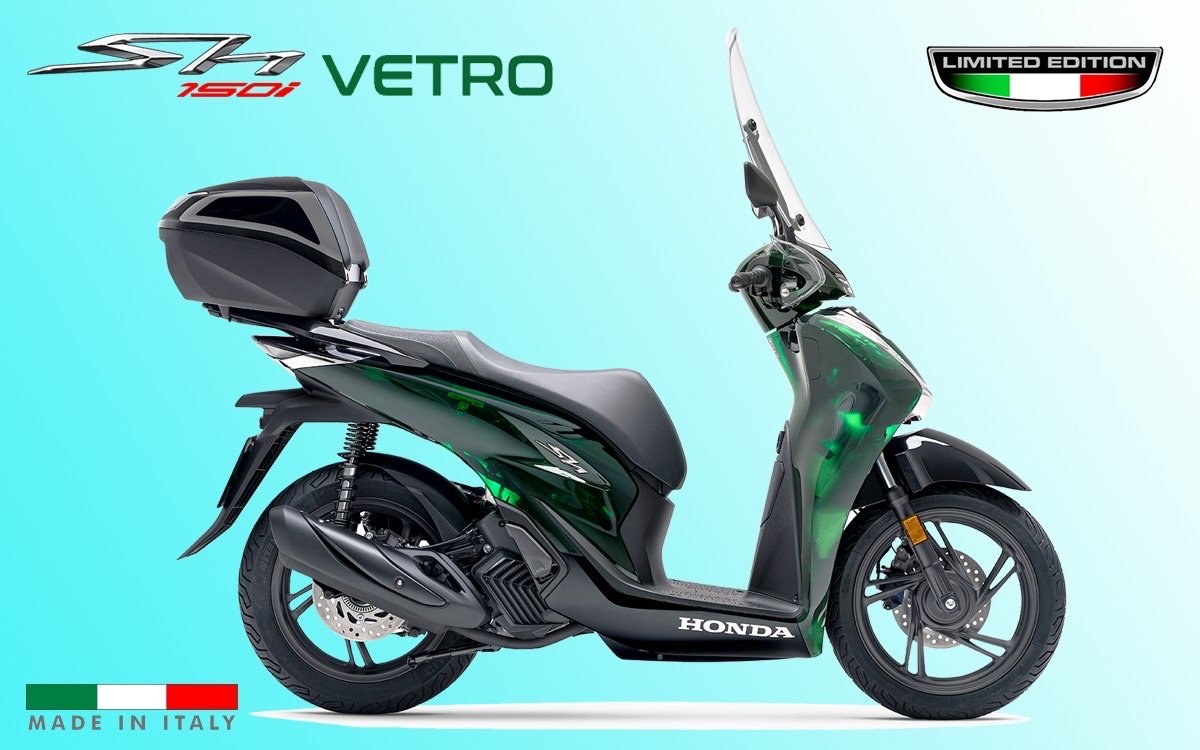 Honda SH150i Vetro 2025, Made In Italy, Nhập Chính Hãng Từ Ý tại Hải Phòng