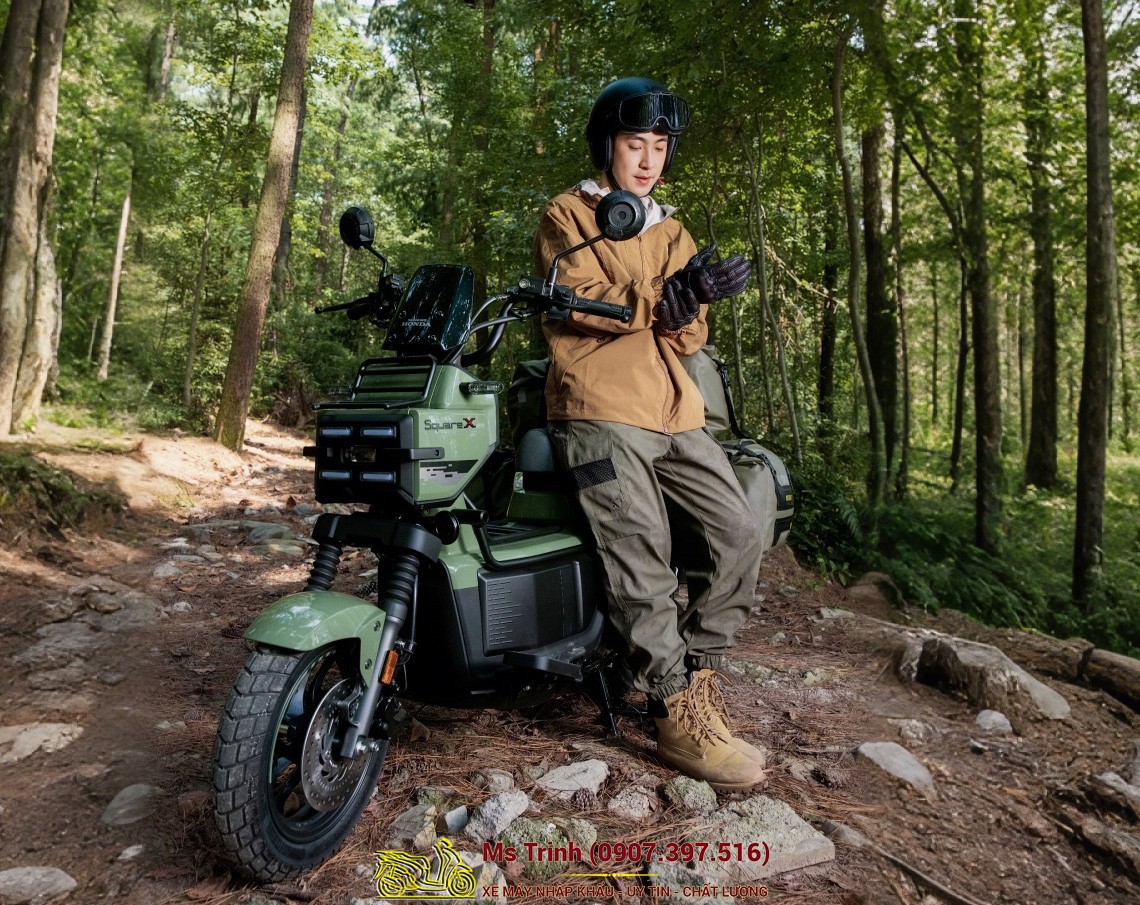 Honda Square X125 ABS - Mẫu xe 125cc thiết kế vuông độc đáo, trang bị ABS an toàn tại Hải Phòng